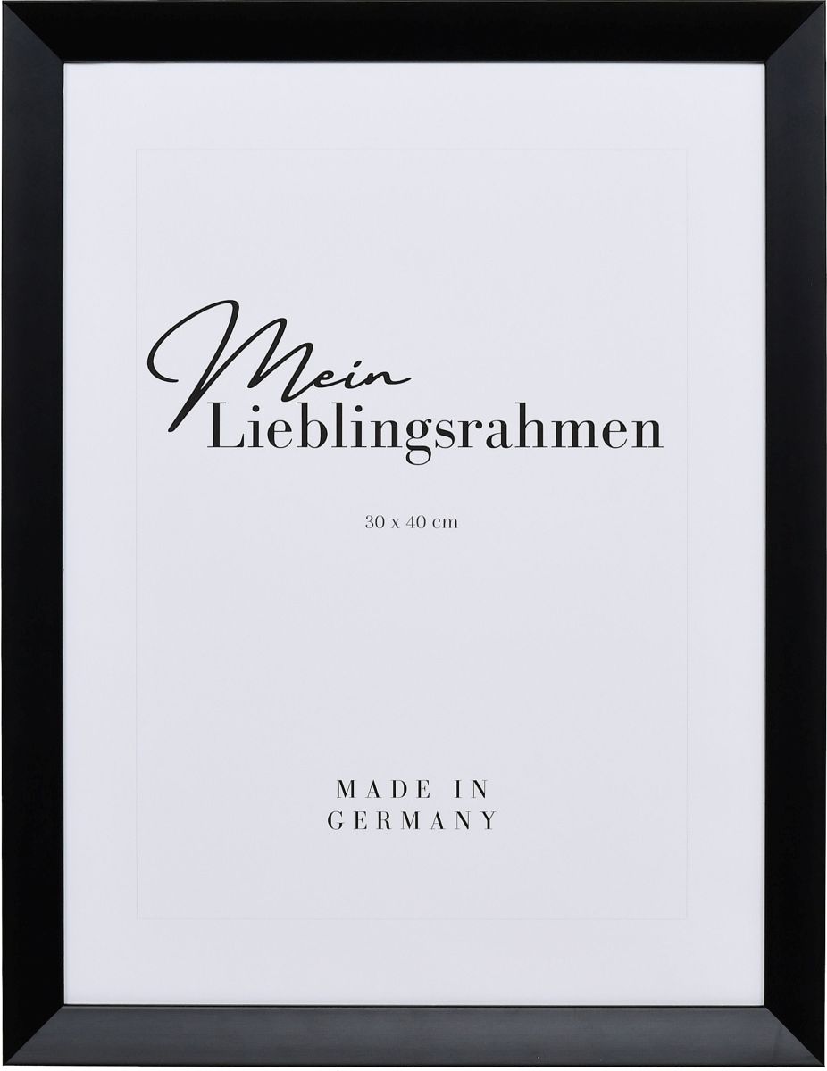Puzzle-Bilderrahmen Nora Schwarz 83,4x117,5 cm Kunstglas