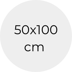 Bilderrahmen 50x100 cm