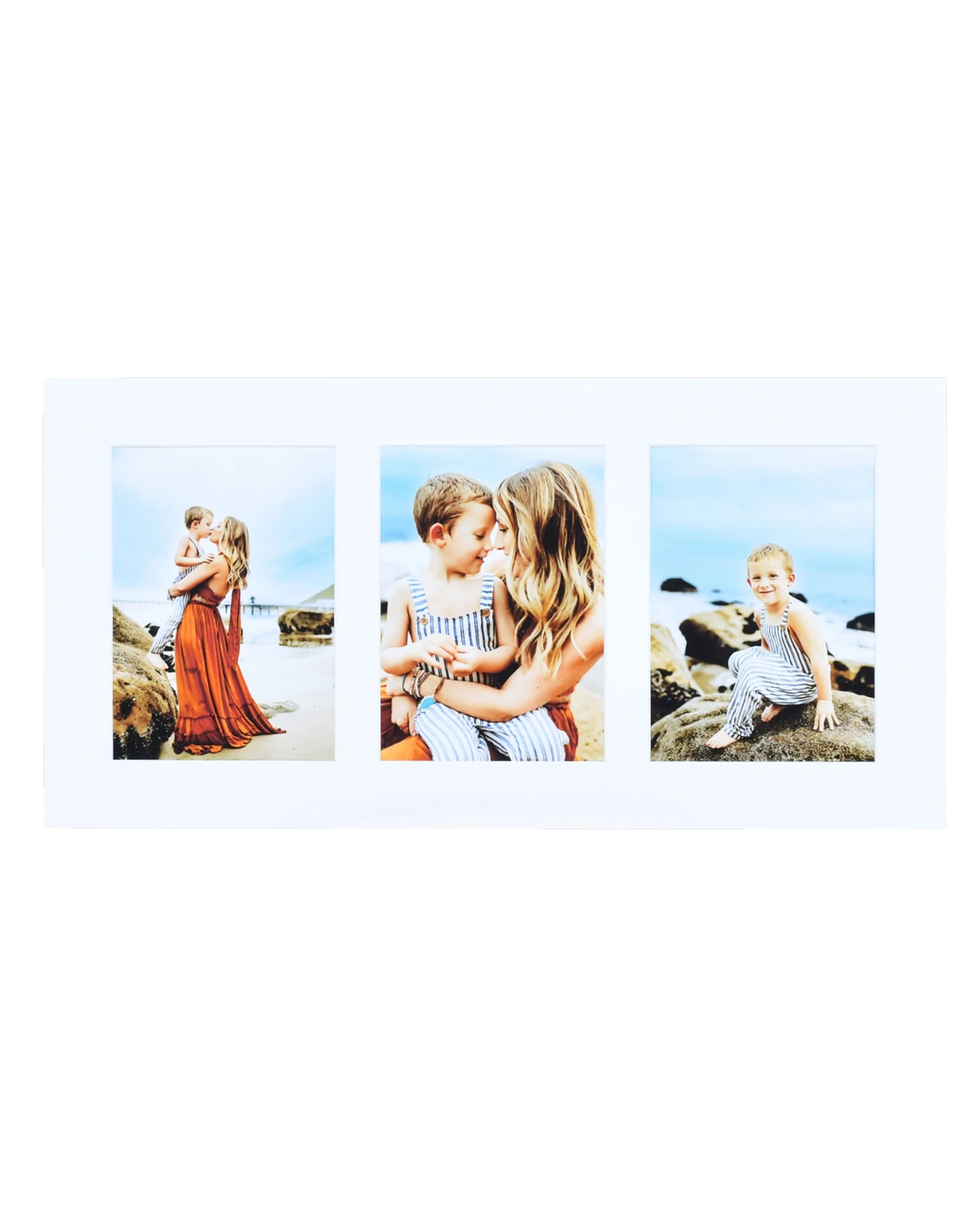 Passepartoutcollage Chloé 25x50 cm – Frontansicht