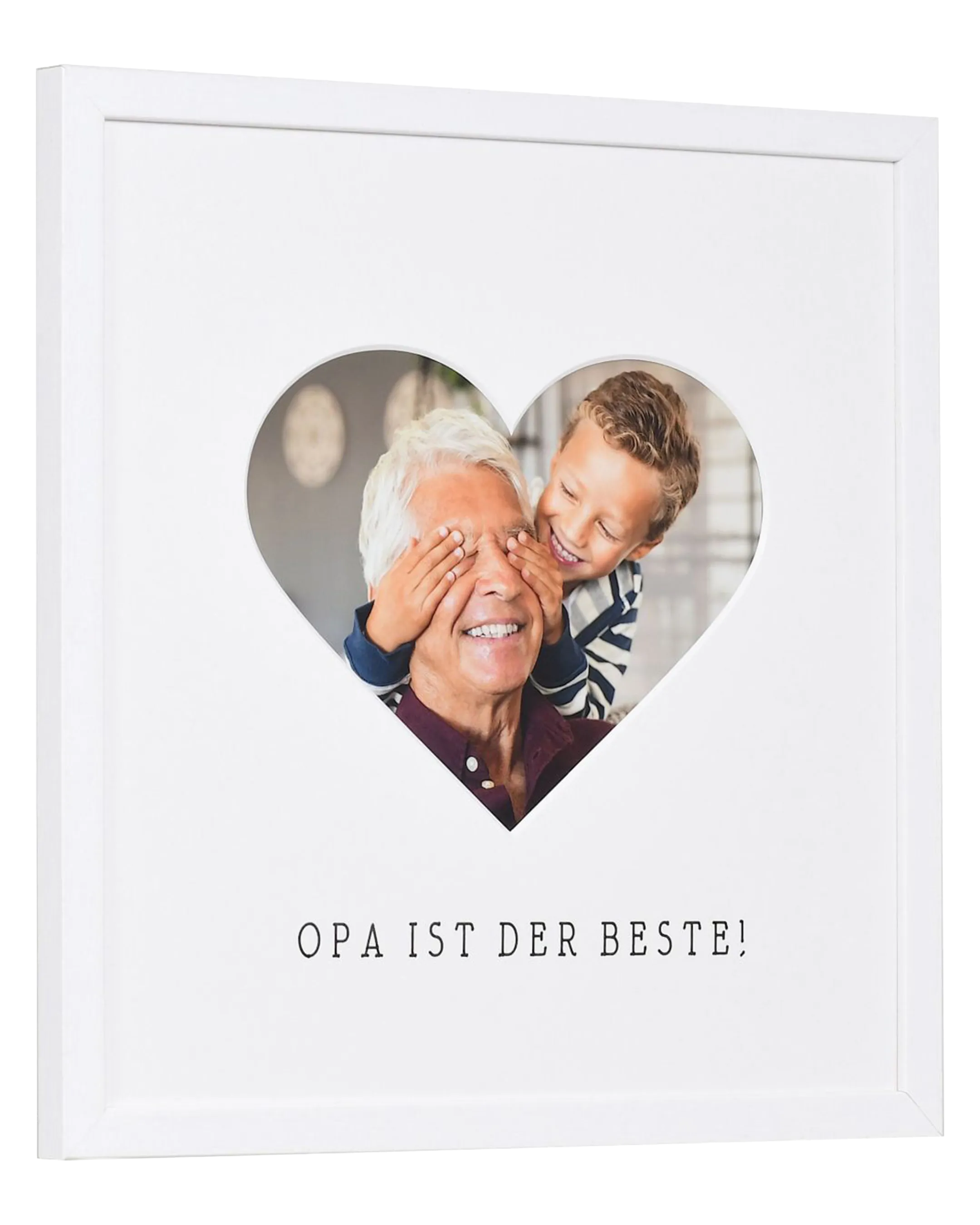 Bilderrahmen Herz "Opa" 30x30cm