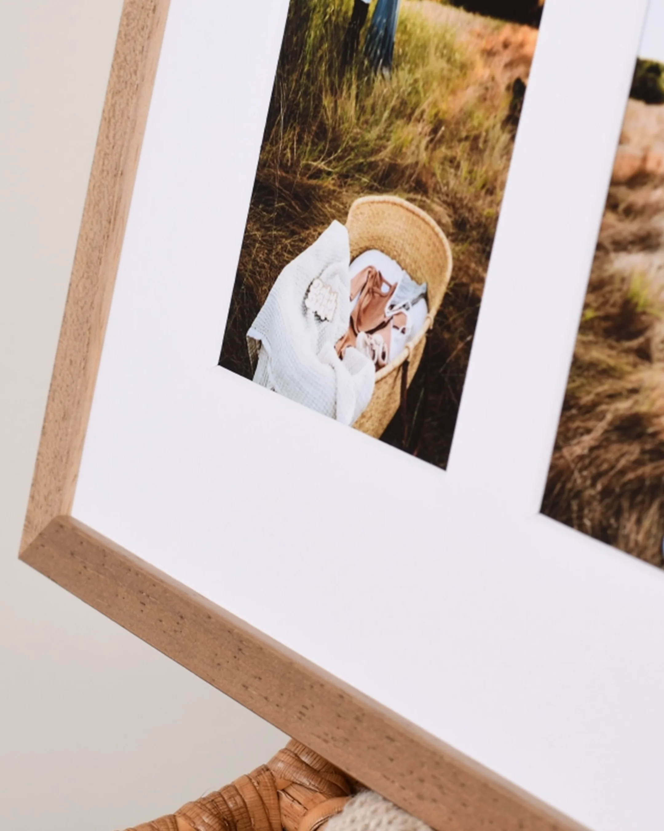 Passepartoutcollage Claire 25x70 cm – Detailansicht