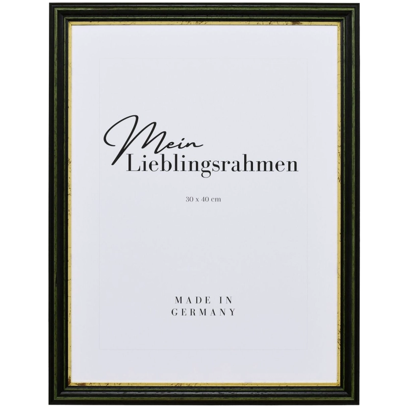 Holzrahmen Annelie, Grün, 50x65 cm Normalglas