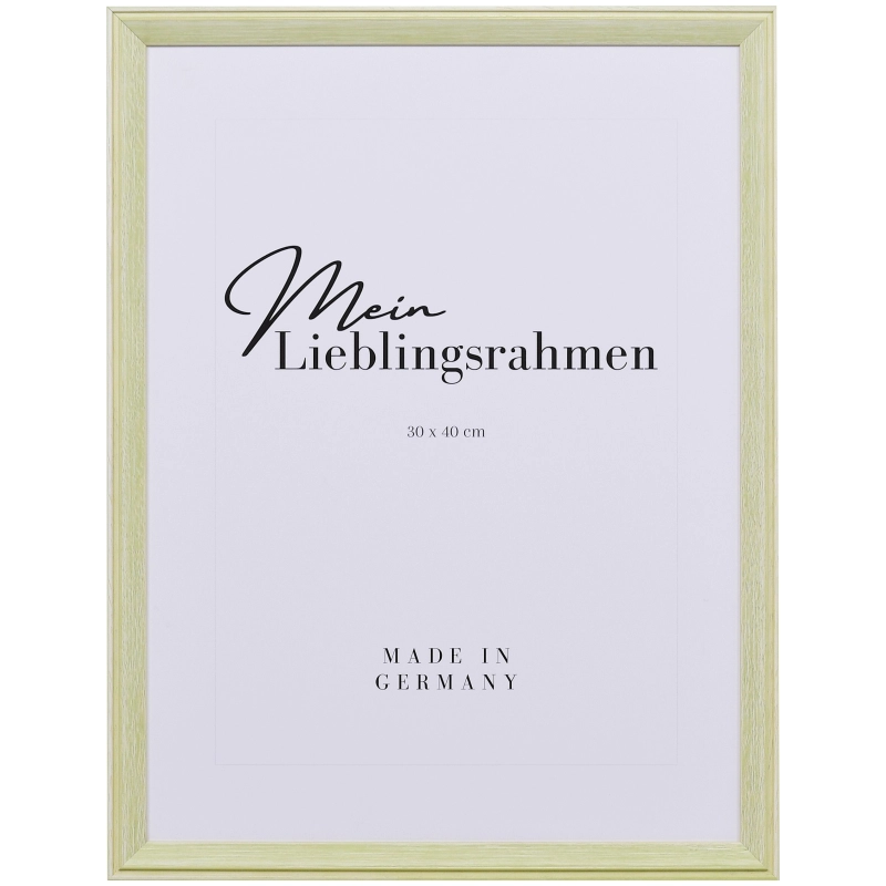 Vintage Bilderrahmen Holz Lotta Grün 40x50 cm Normalglas