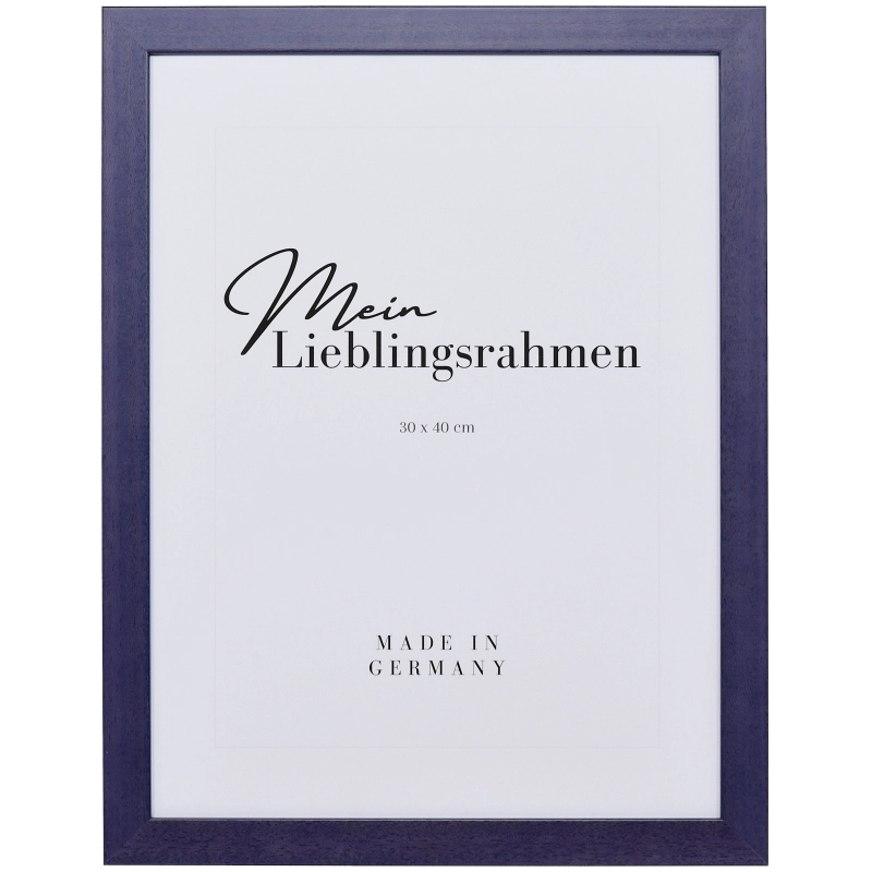 Bilderrahmen Holz Emma Flieder 25x80 cm ohne Glas, mit Rückwand