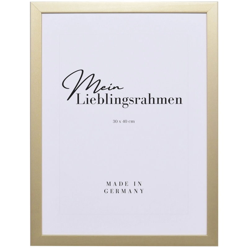 Bilderrahmen Holz Paula Gold 40x50 cm Spiegel