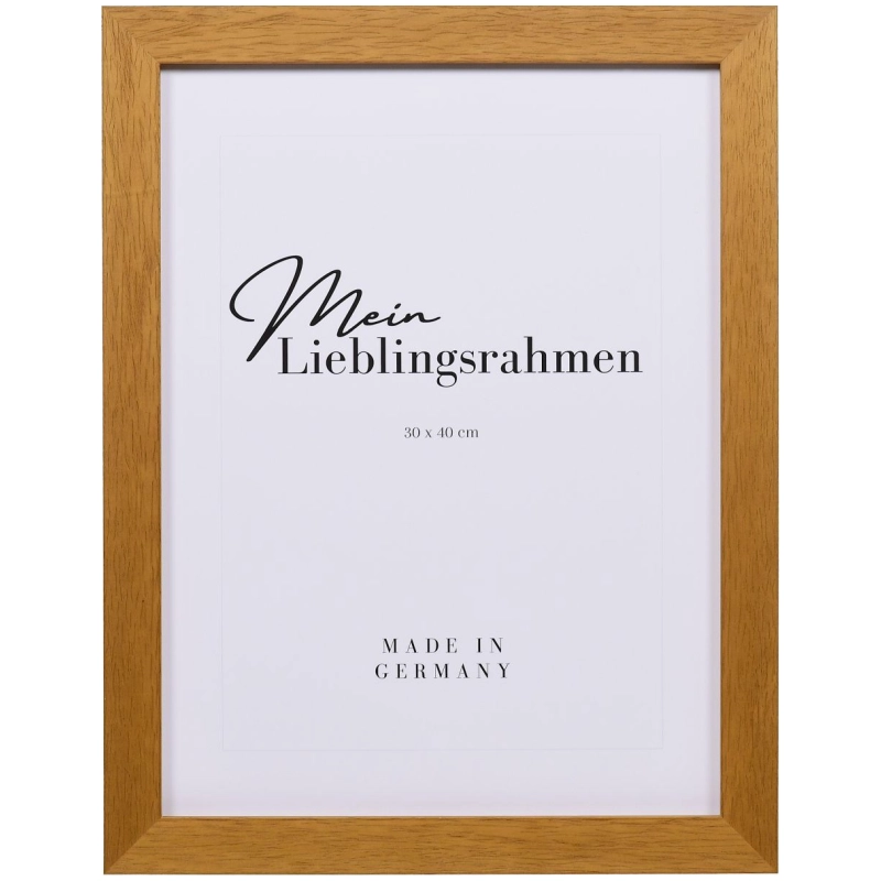 Bilderrahmen Holz Philippa Eiche 25x80 cm Antireflexglas