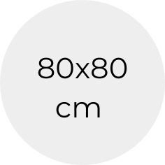 Bilderrahmen 80x80 cm