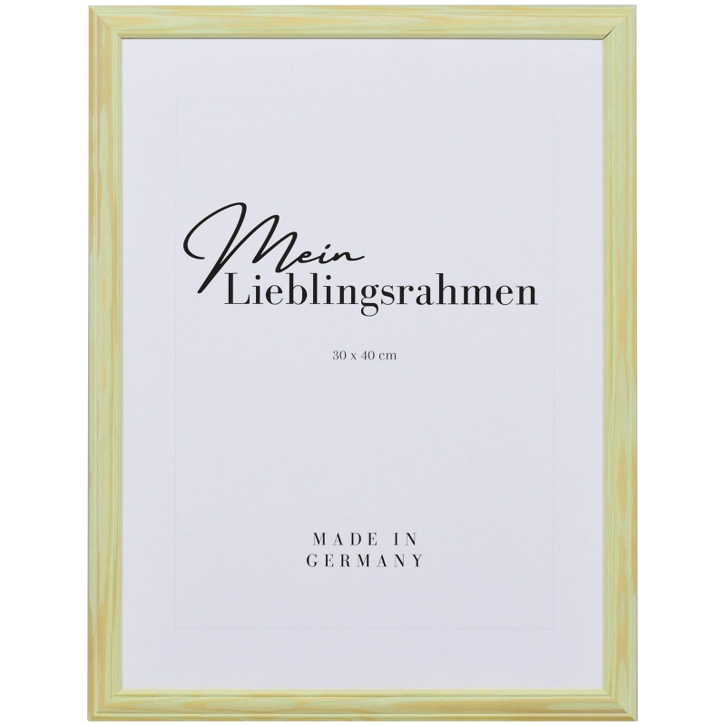 Vintage Bilderrahmen Holz Finja Grün 40x50 cm Normalglas