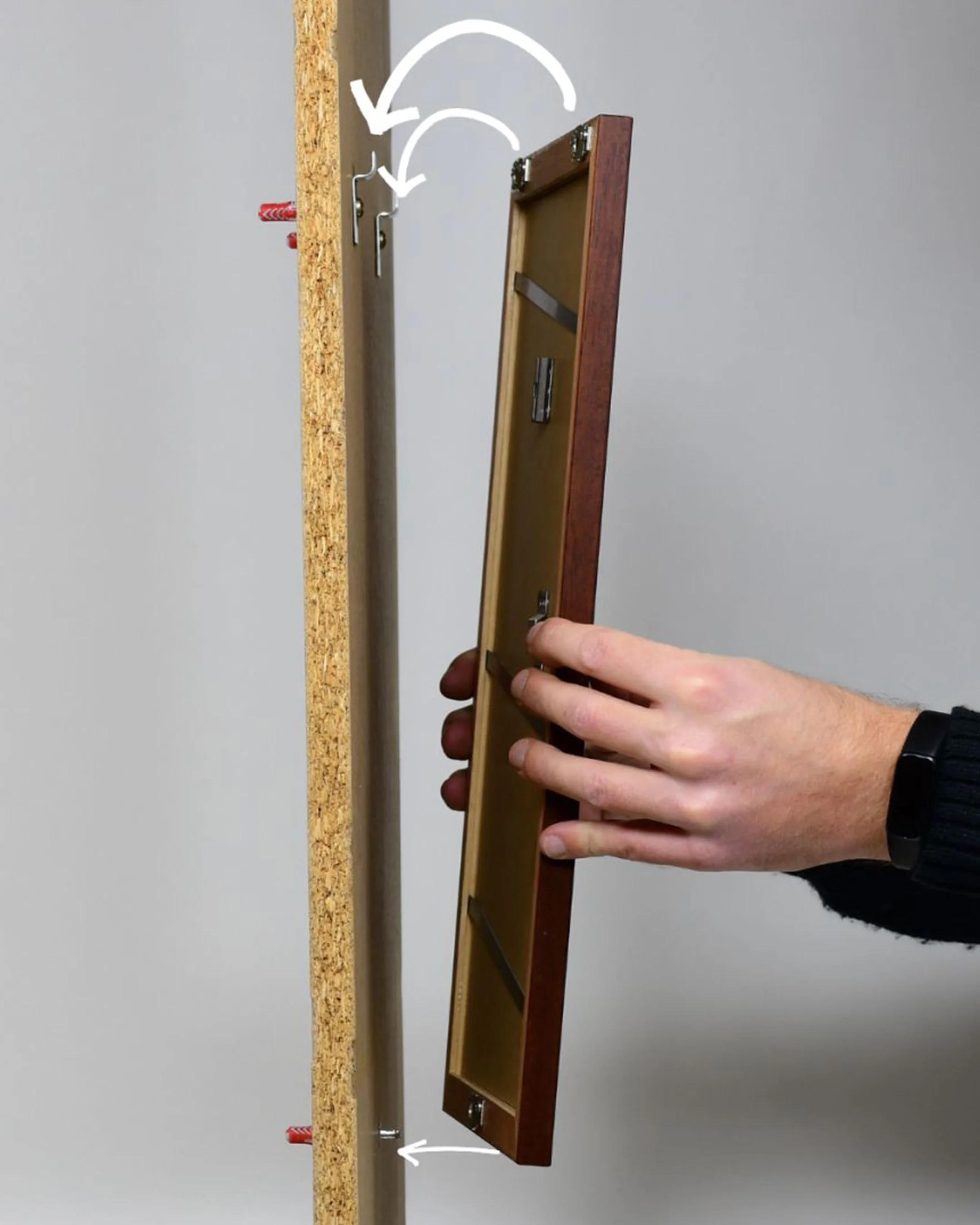 Diebstahlsicherung für Holzrahmen ab 60x80cm