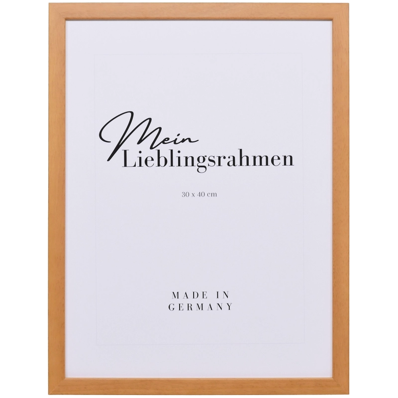 Bilderrahmen Holz Fiona Honig 84,1x118,9 cm (A0) Kunstglas