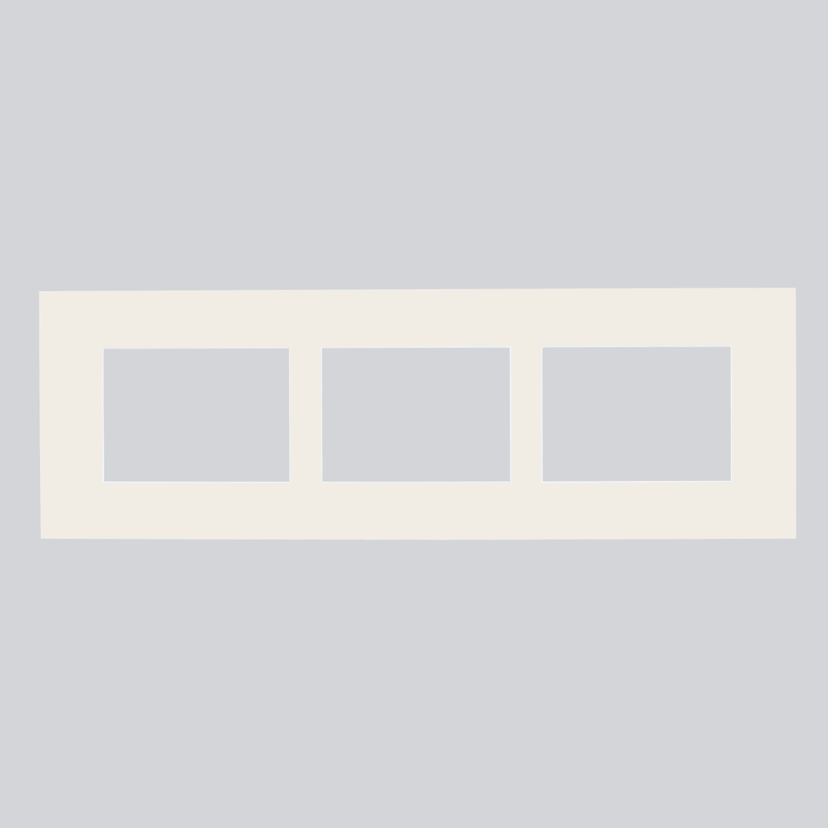 Passepartoutcollage Camille 23x70 cm