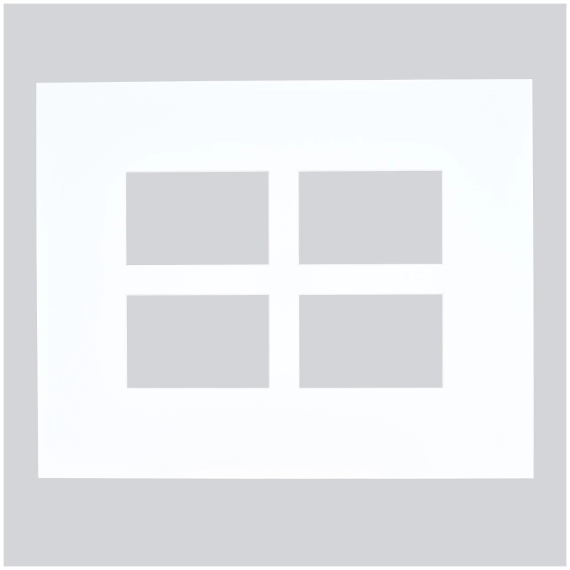 Passepartoutcollage Élodie 40x50 cm Maroon 13