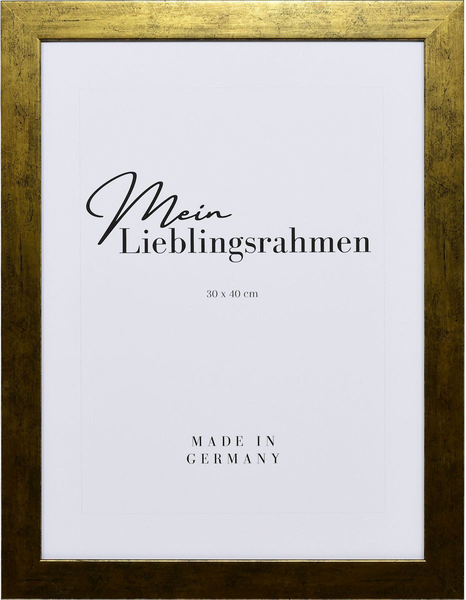 Puzzle-Bilderrahmen Alina Altgold 60x86 cm Kunstglas