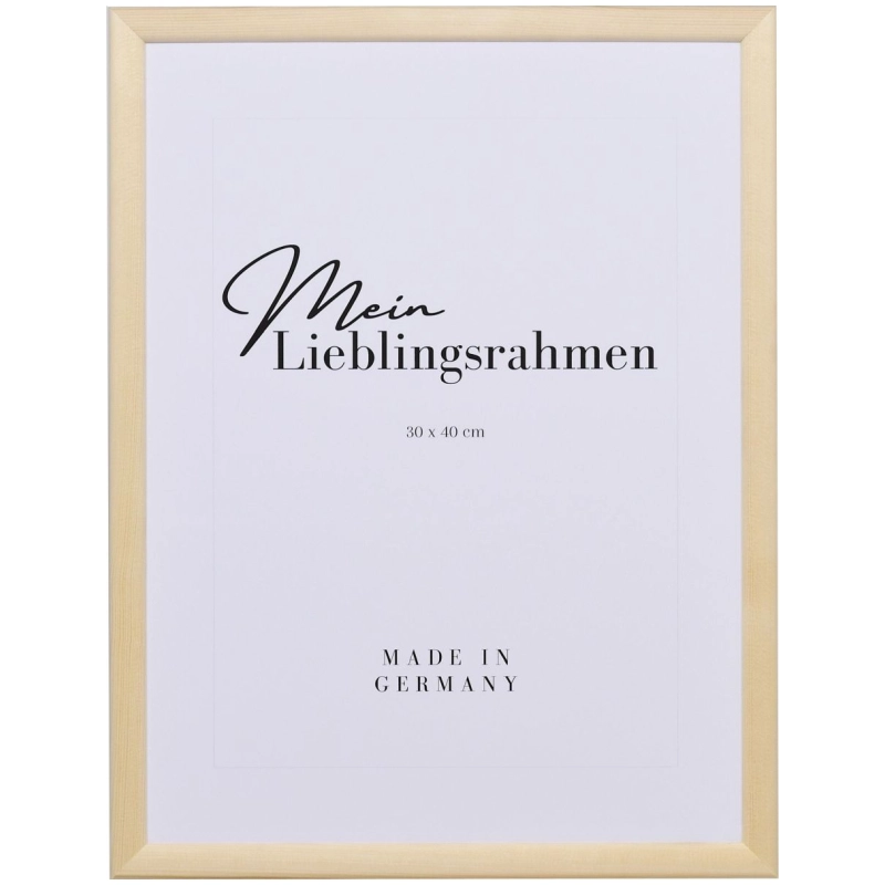 Bilderrahmen Holz Frieda Natur 40x60 cm Antireflexglas