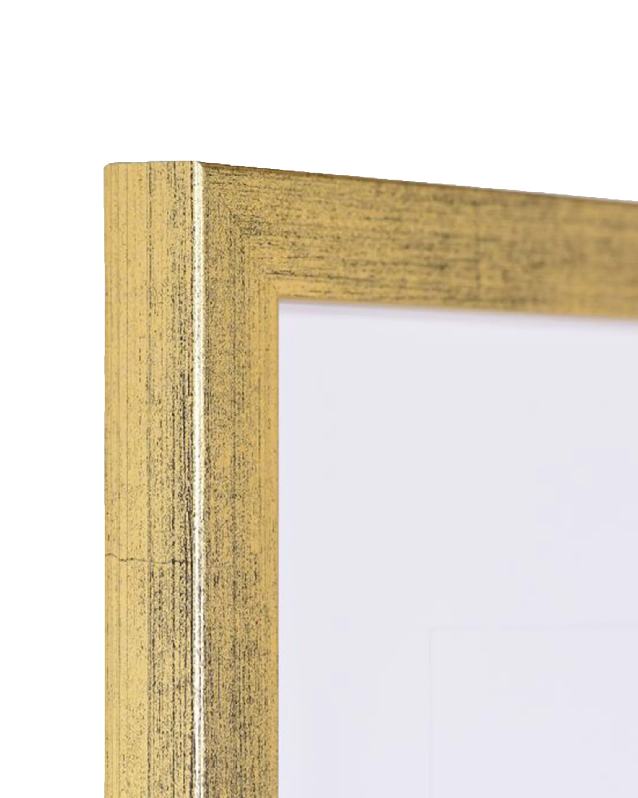 Bilderrahmen Holz Helena Gold – Detailansicht