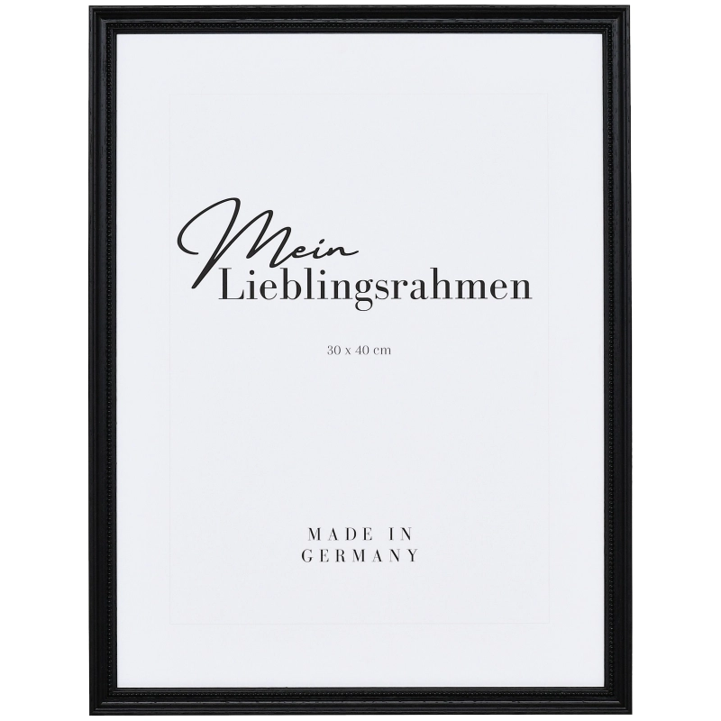 Bilderrahmen Holz Emily Schwarz 20x28 cm Normalglas